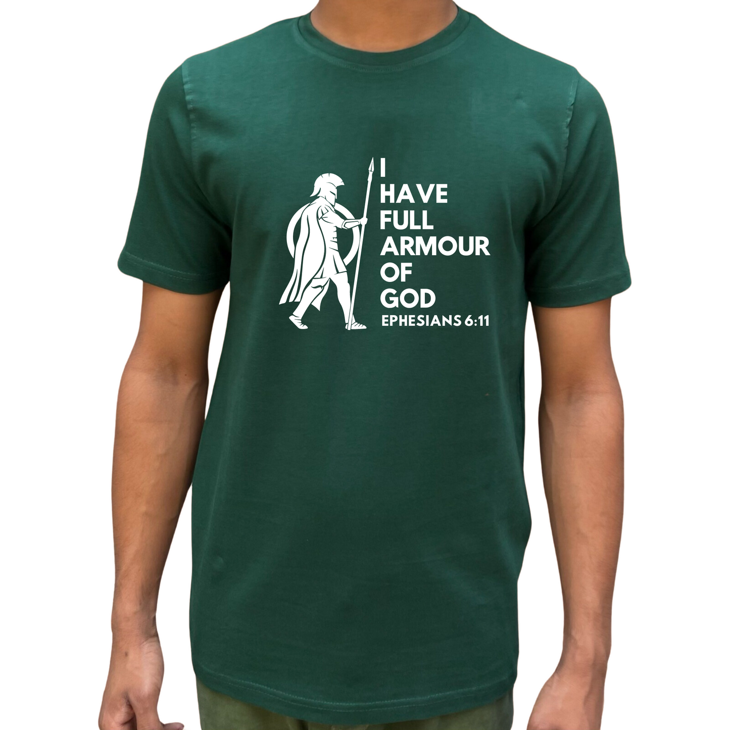 Adult Cotton T-Shirt - ARMOUR OF GOD