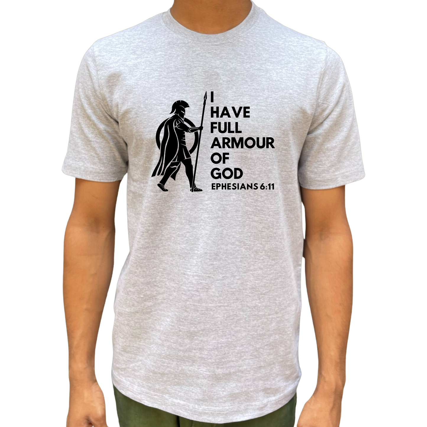 Adult Cotton T-Shirt - ARMOUR OF GOD