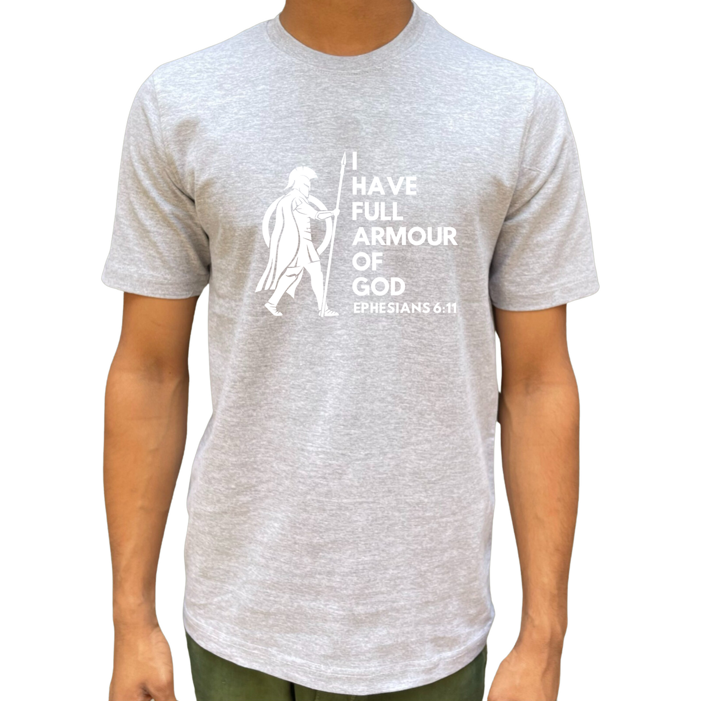 Adult Cotton T-Shirt - ARMOUR OF GOD