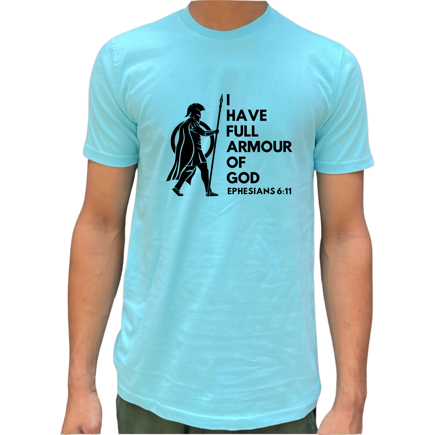 Adult Cotton T-Shirt - ARMOUR OF GOD