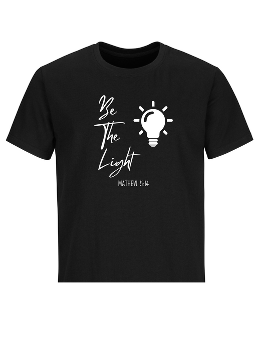 Kids Cotton T-Shirt - BE THE LIGHT