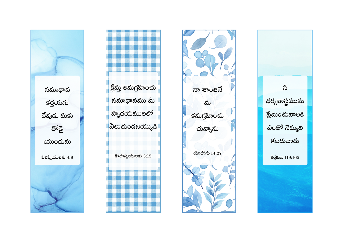 BOOKMARKS - Peace